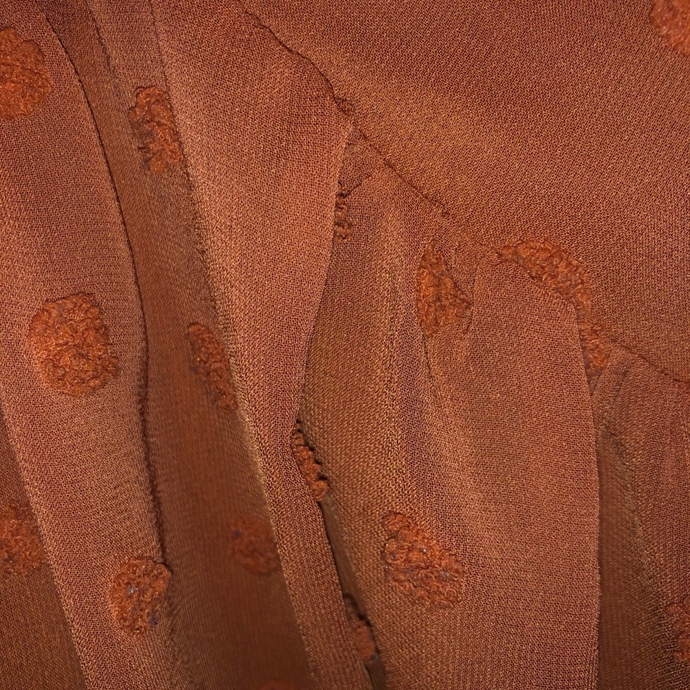 Rust blouse - Picture 3 of 4